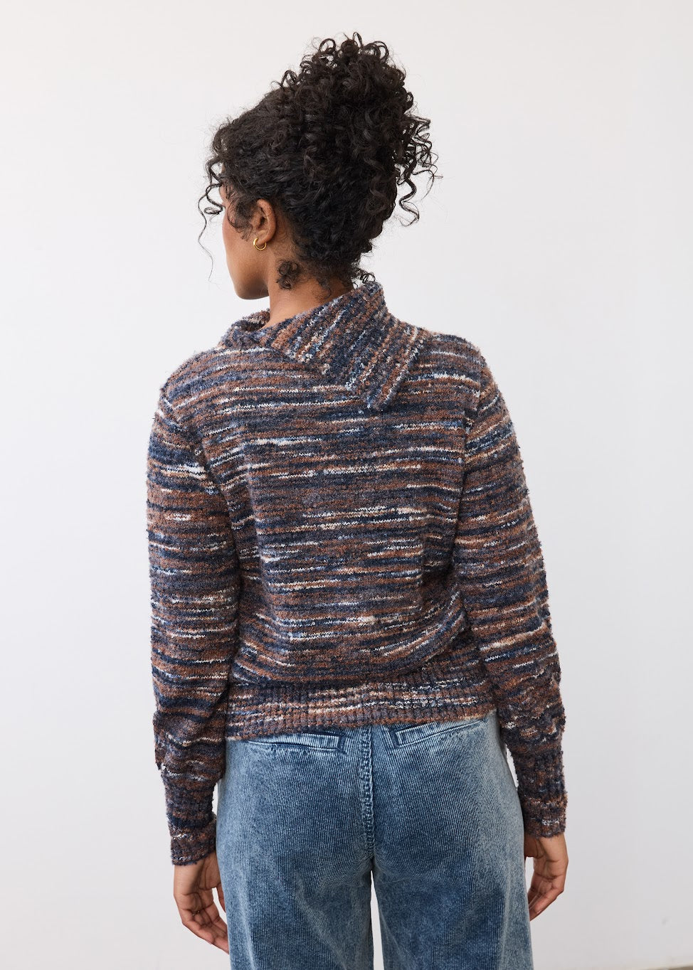 Envelope Collar Sweater
