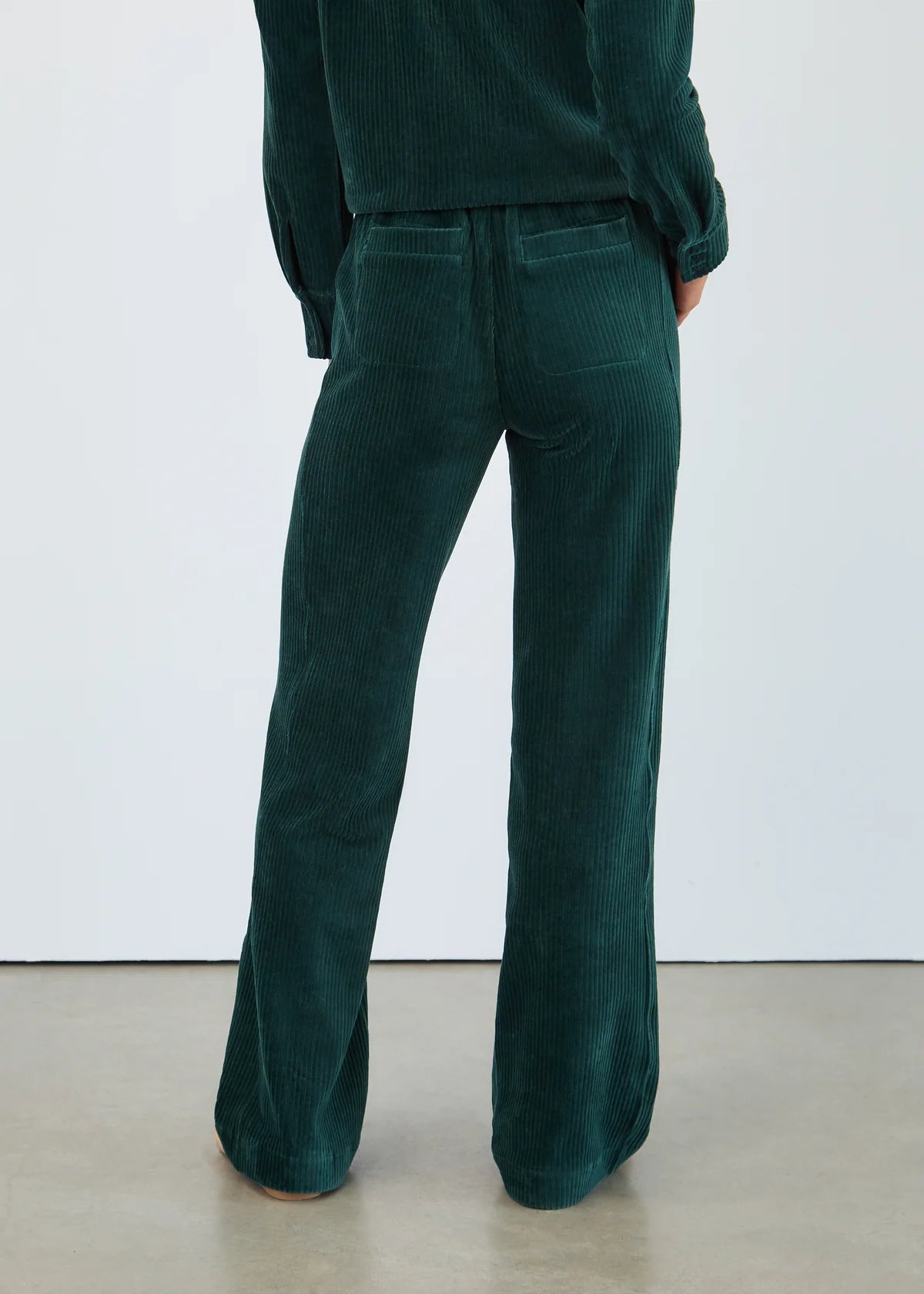 Pull On Wide Lg Knit Corduroy Pant