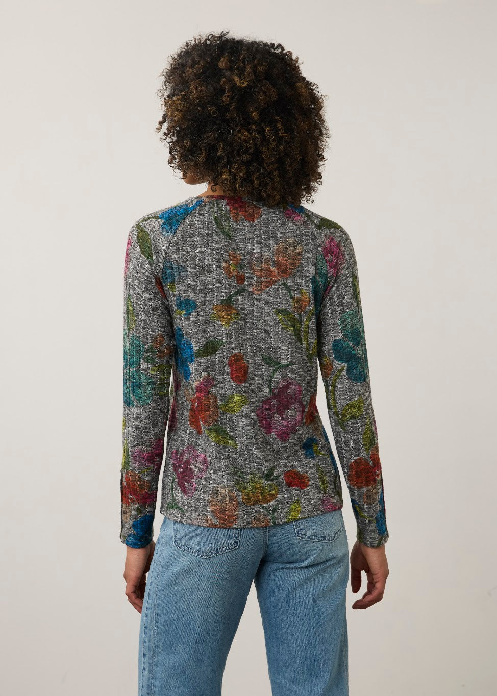 Long Sleeve Ribbed Top