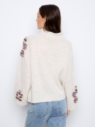 High Neck Knit Sweater