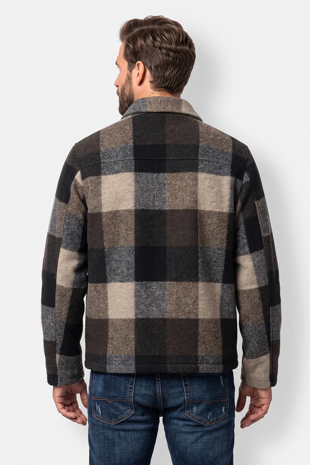 Rich Plaid Shacket 1802