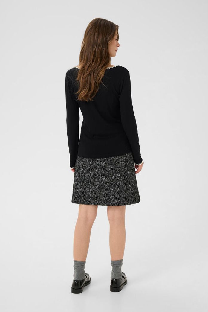 CRRibba Embroidery Long Sleeve T-Shirt