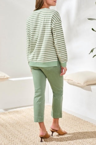 Long Sleeve Crew Neck Sweater