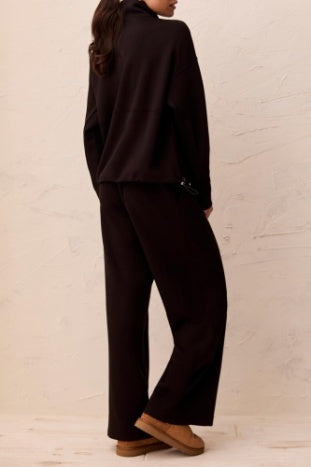 Long Sleeve Mock Neck With Zipper