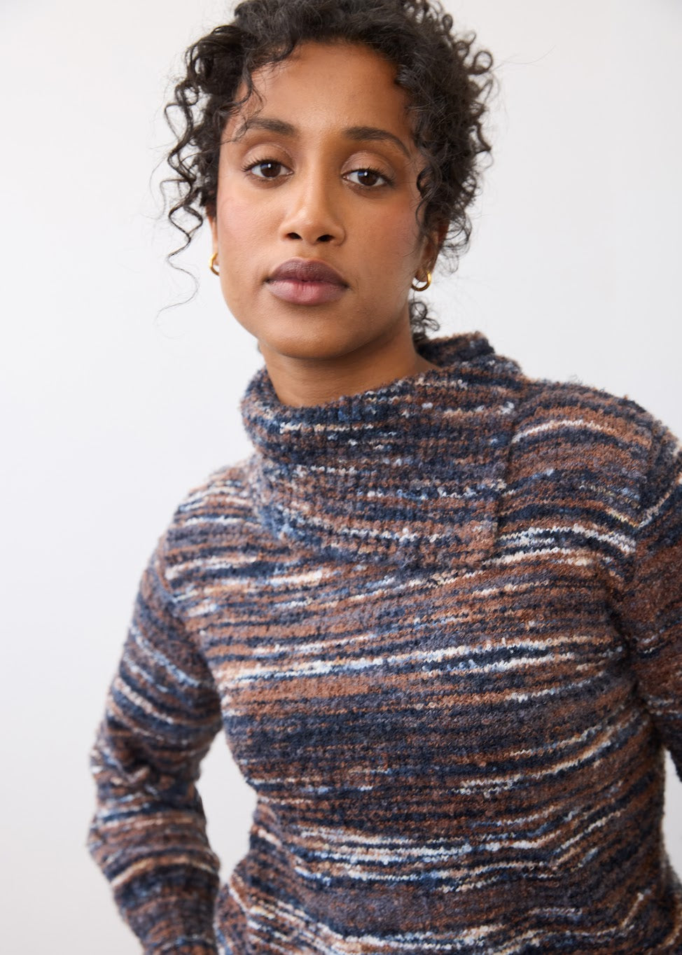 Envelope Collar Sweater