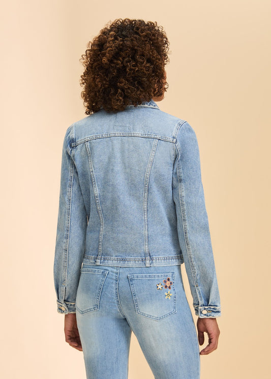 Embroidered Denim Jacket