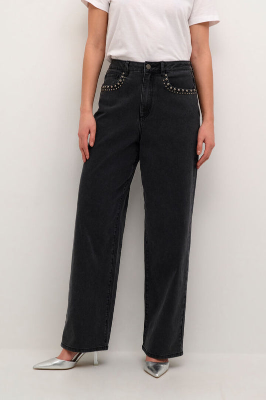 KAlouisa High-Waist Wide Leg Jean