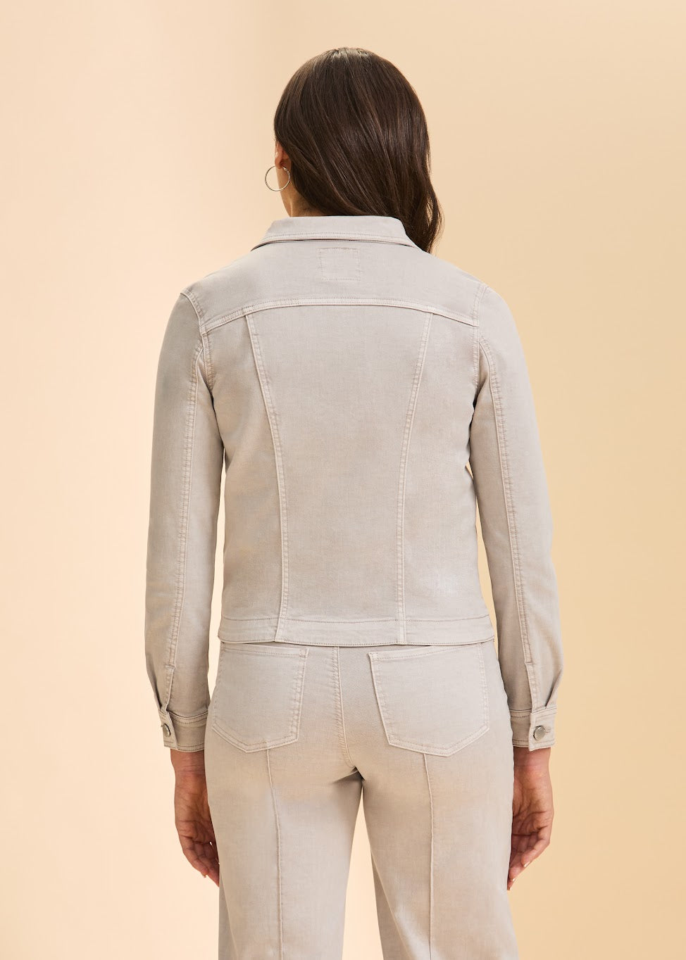 Zip Front Jean Jacket