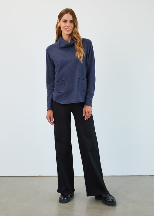 Pull-On Wide Leg Jean