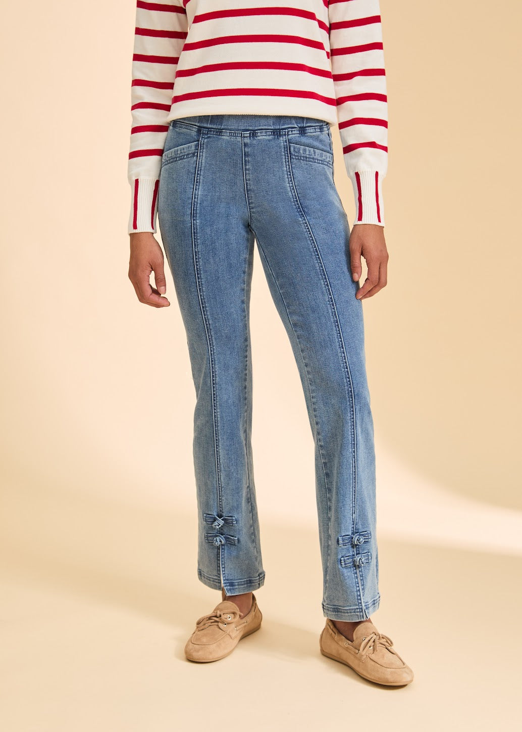 Pull On Boot Leg Jean