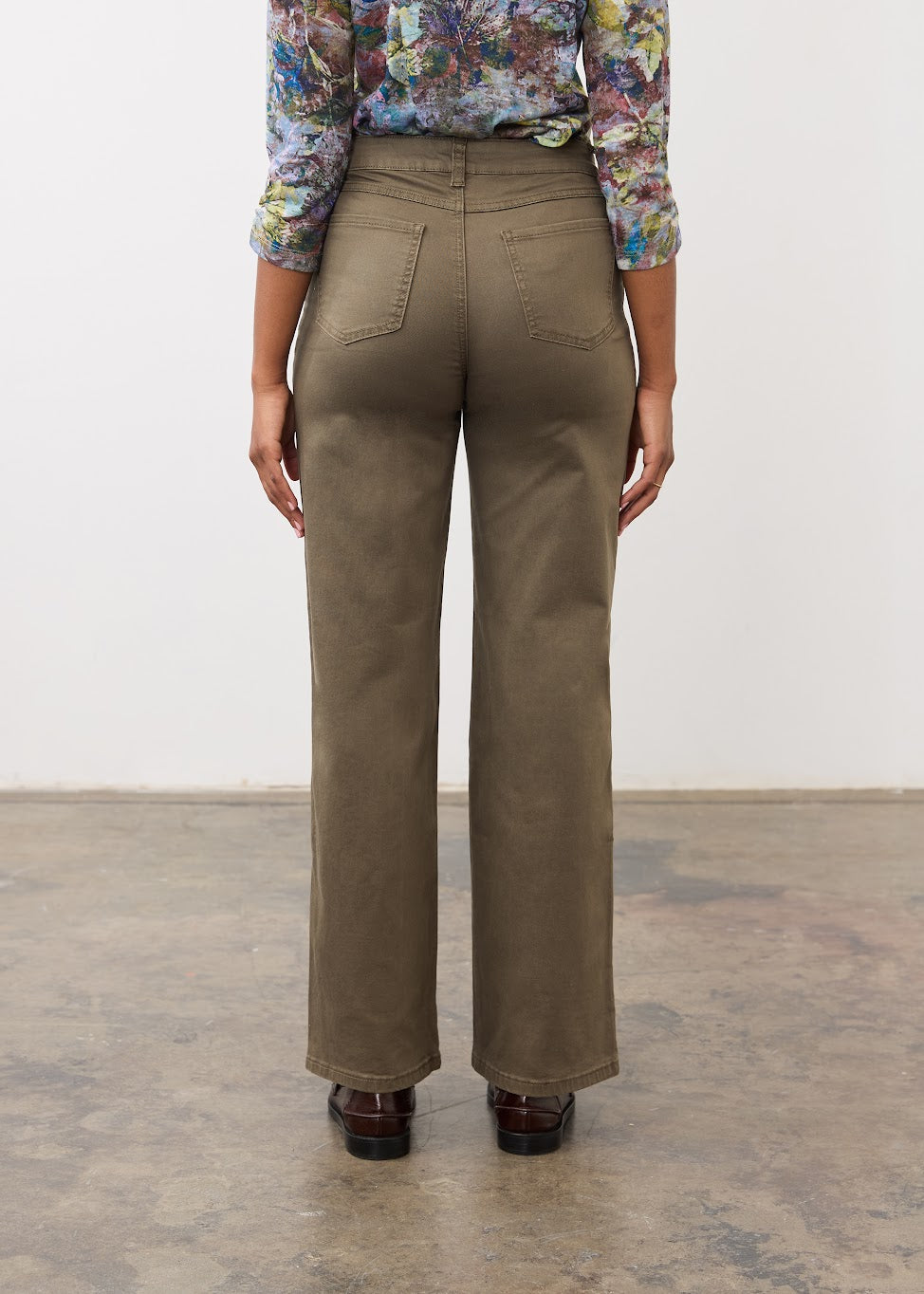 Olivia Wide Leg Coloured Denim