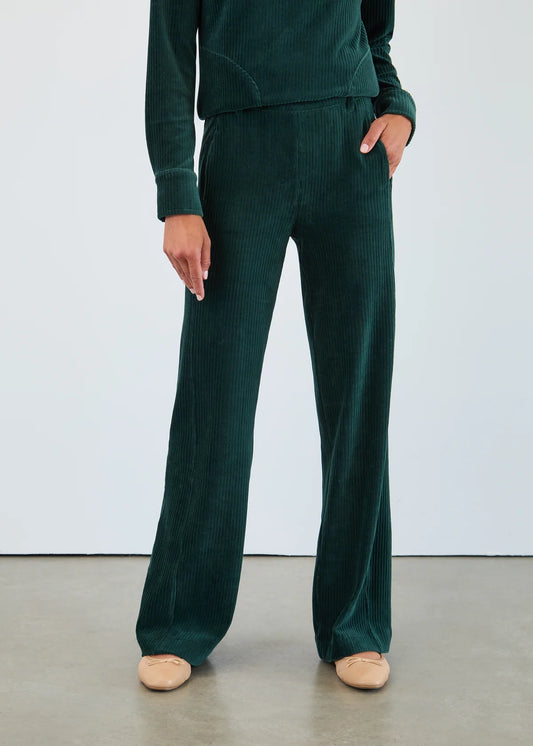 Pull On Wide Lg Knit Corduroy Pant