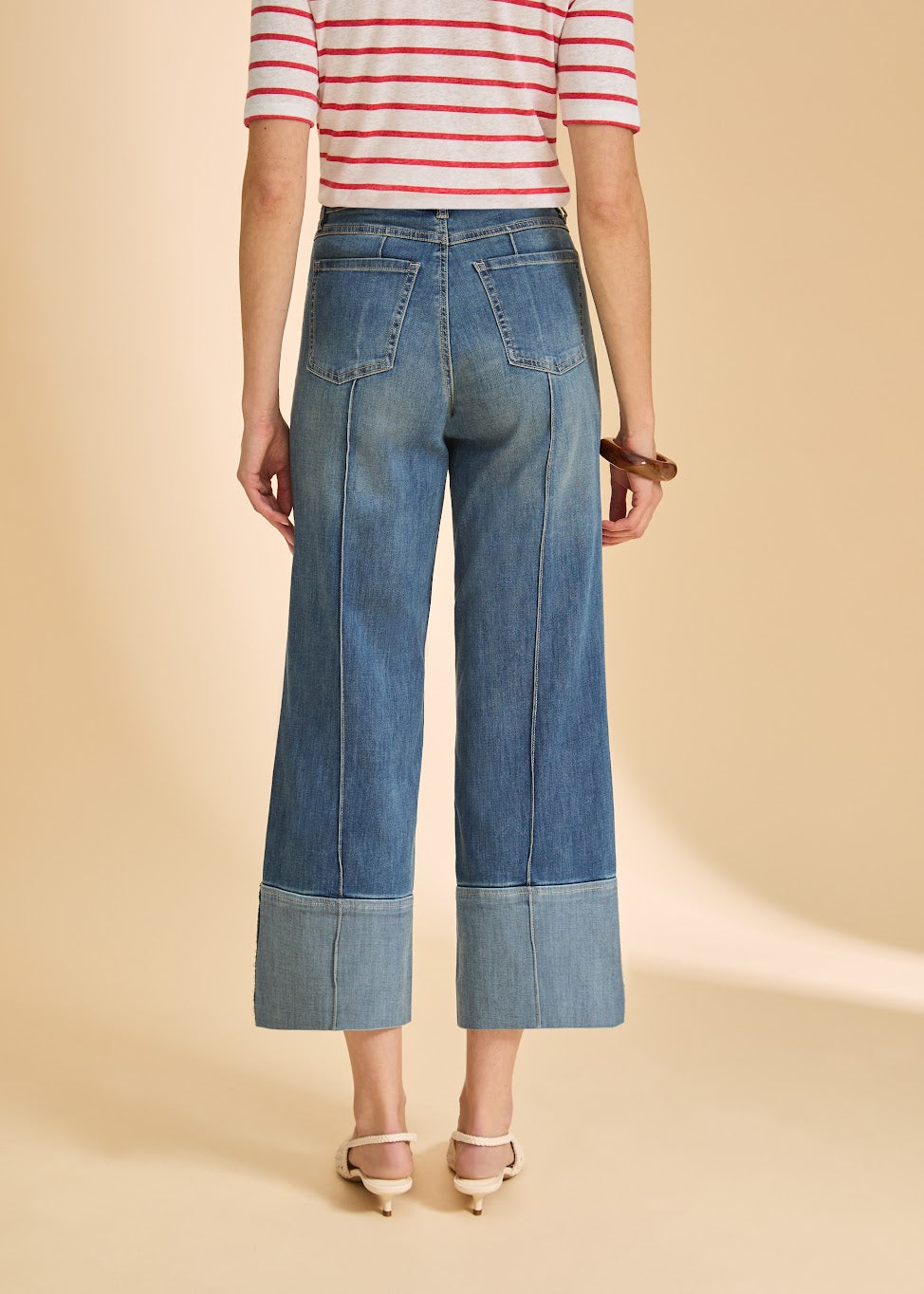 Olivia Wide Cuff Jean