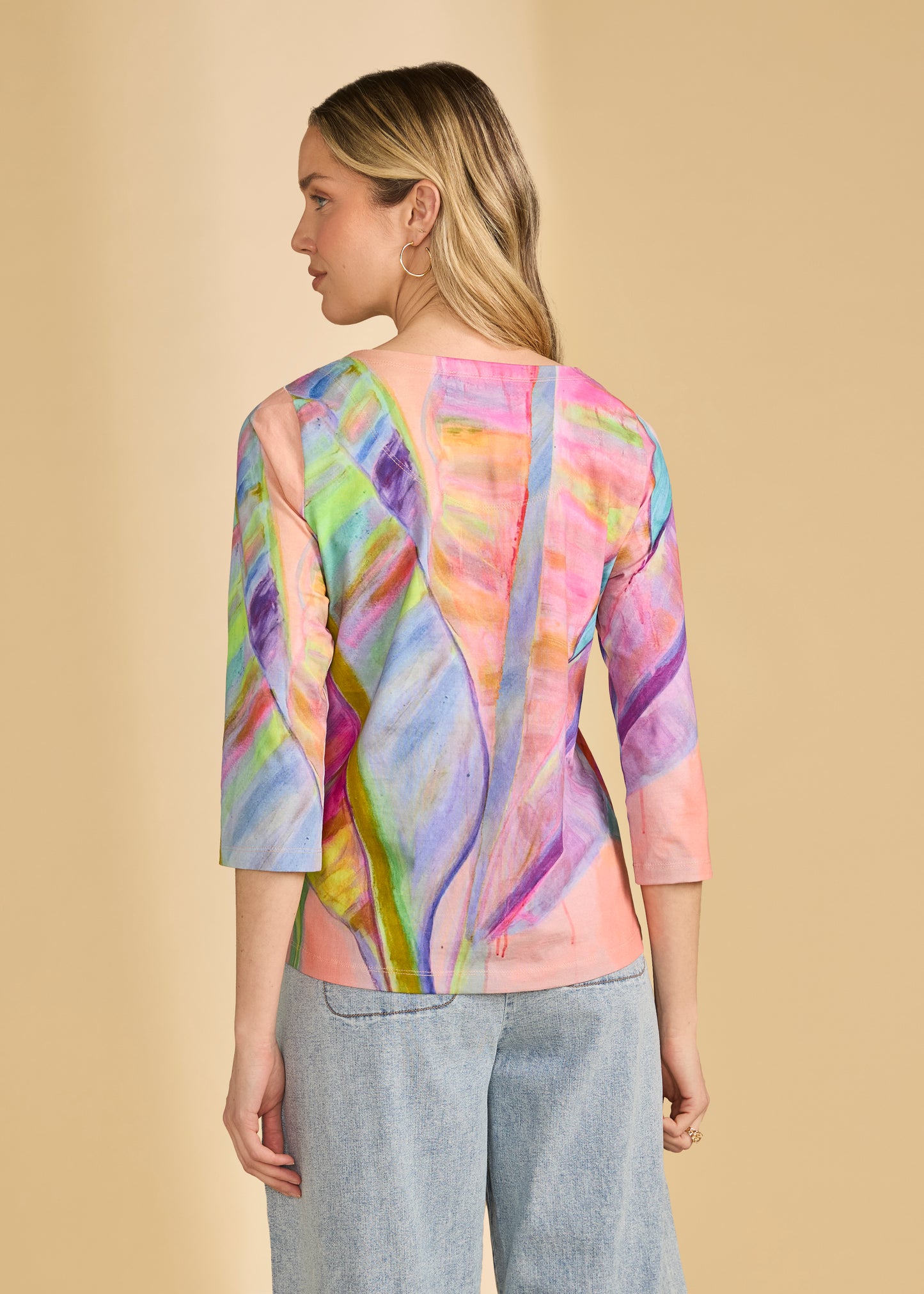Notch Neck Top