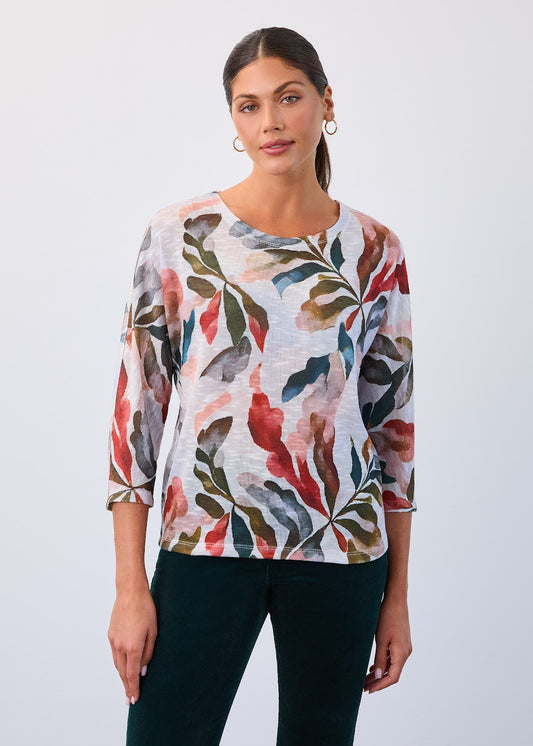 Crew Neck Long Sleeve Top