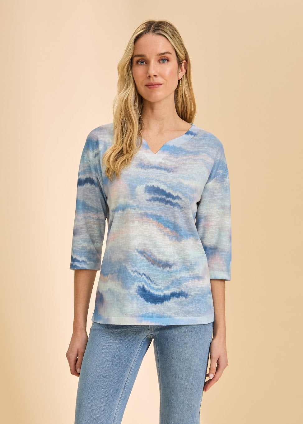 Drop Should Notch Neck Top