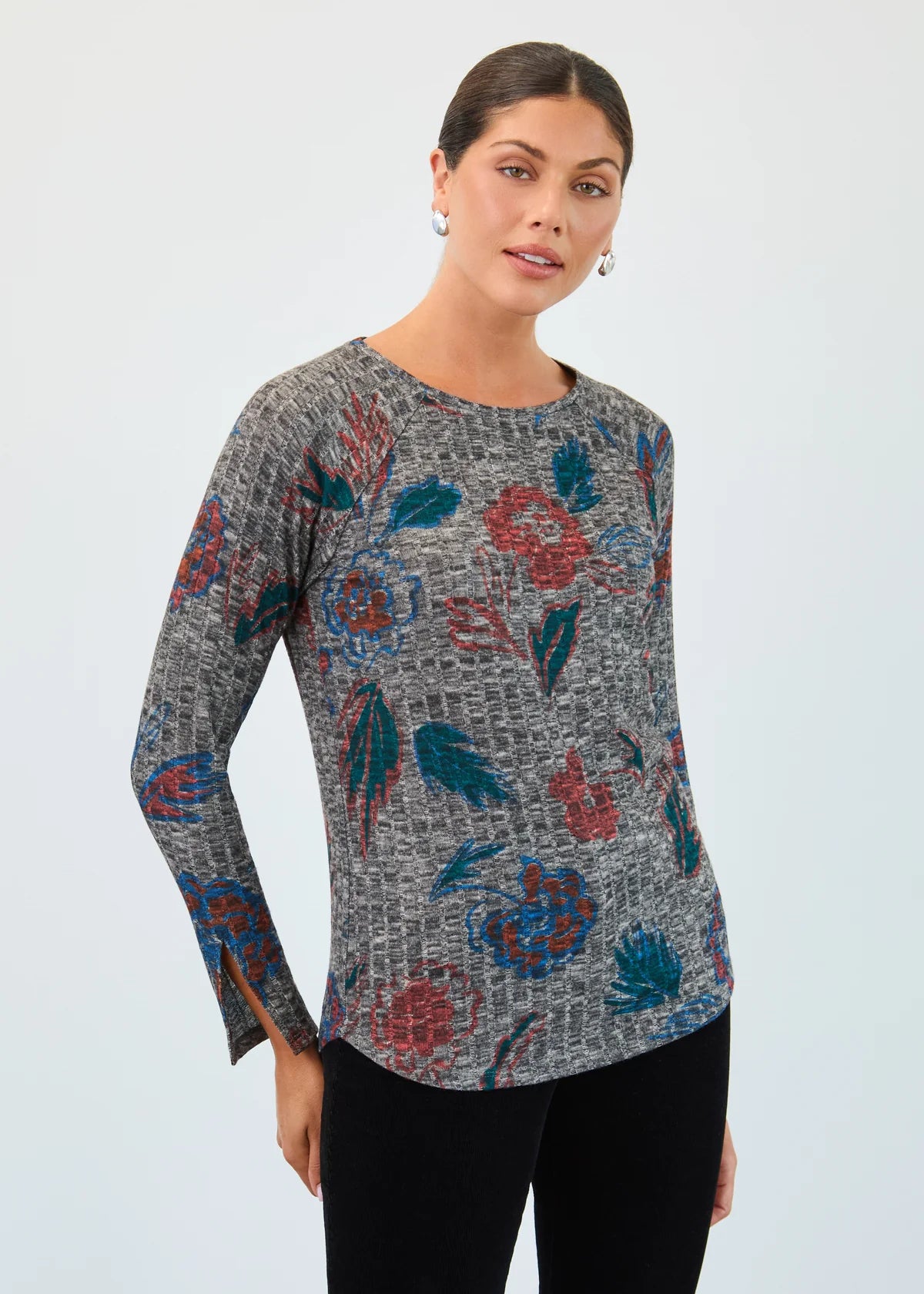 Long Sleeve Rib Top