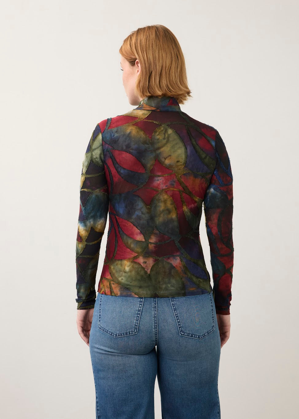 Long Sleeve Mock Neck