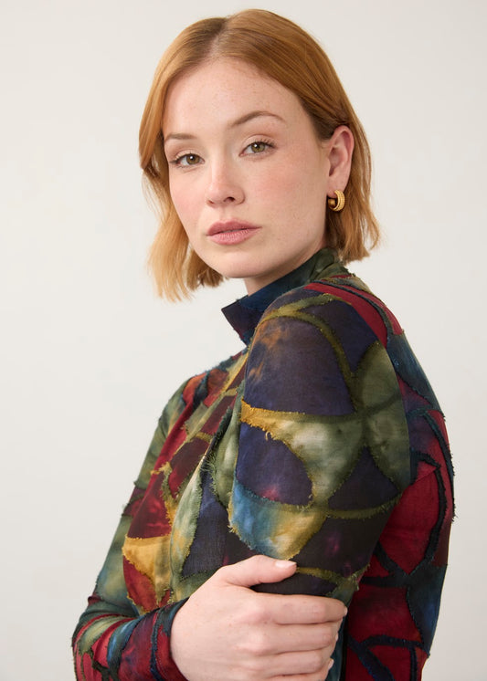 Long Sleeve Mock Neck