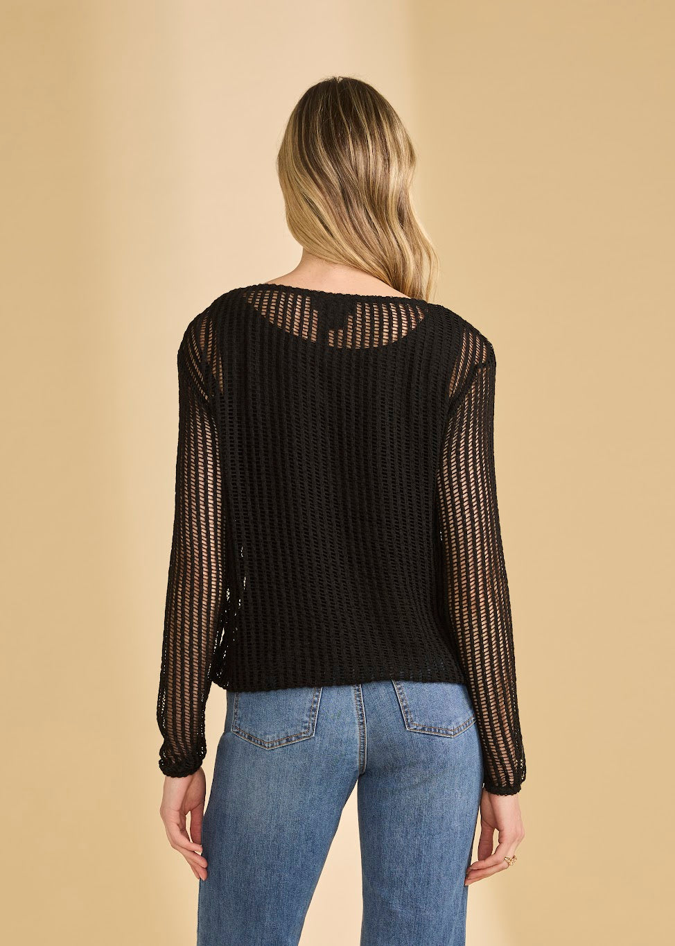 Long Sleeve Bubble Top With Attached Tank