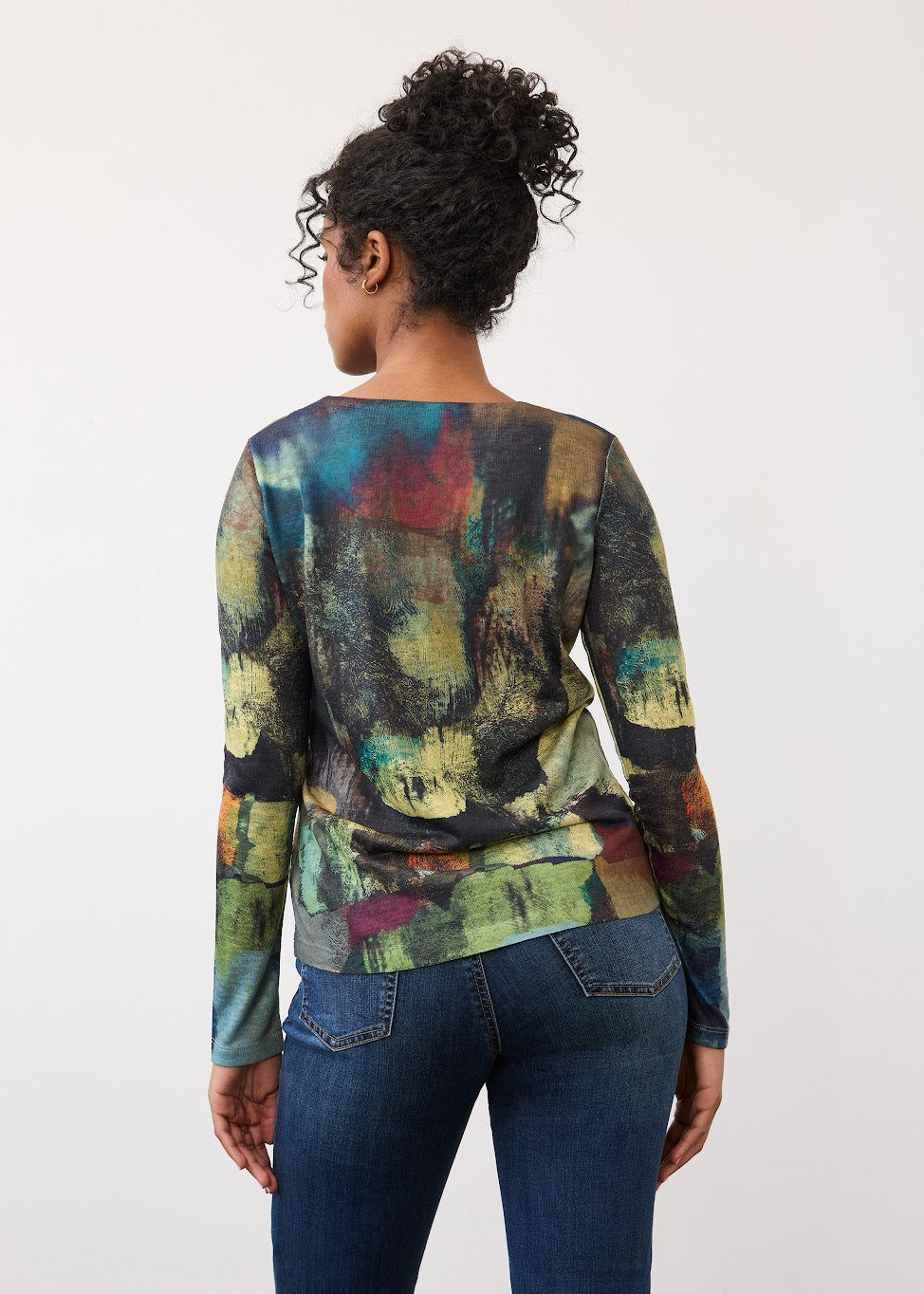 Notch Neck Top