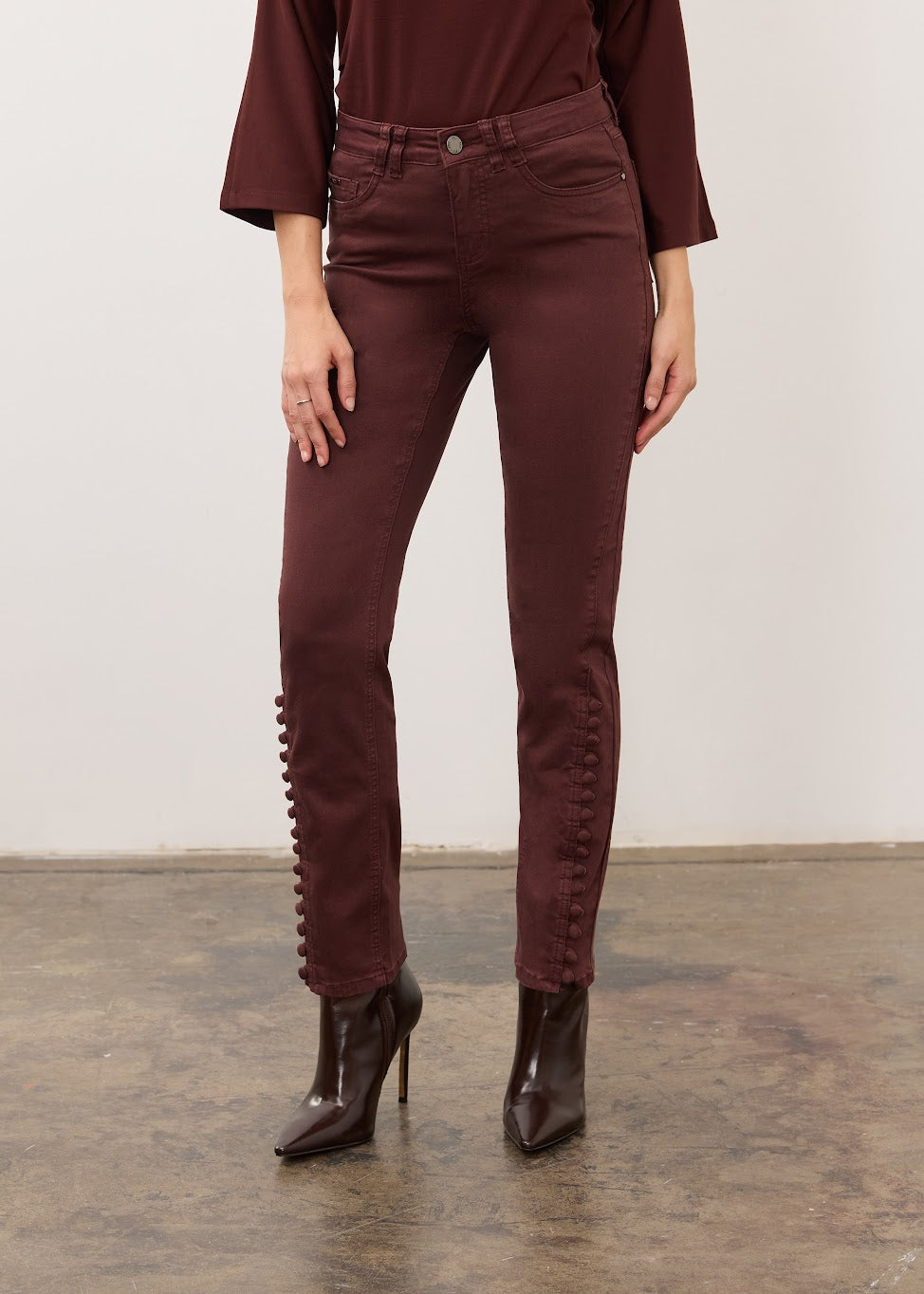 Olivia Pencil Leg Coloured Denim