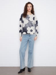 Long Sleeve Crew Neck With Rounded Hem