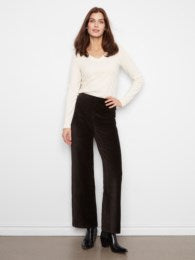 Pull On Wide Leg Corduroy Pant