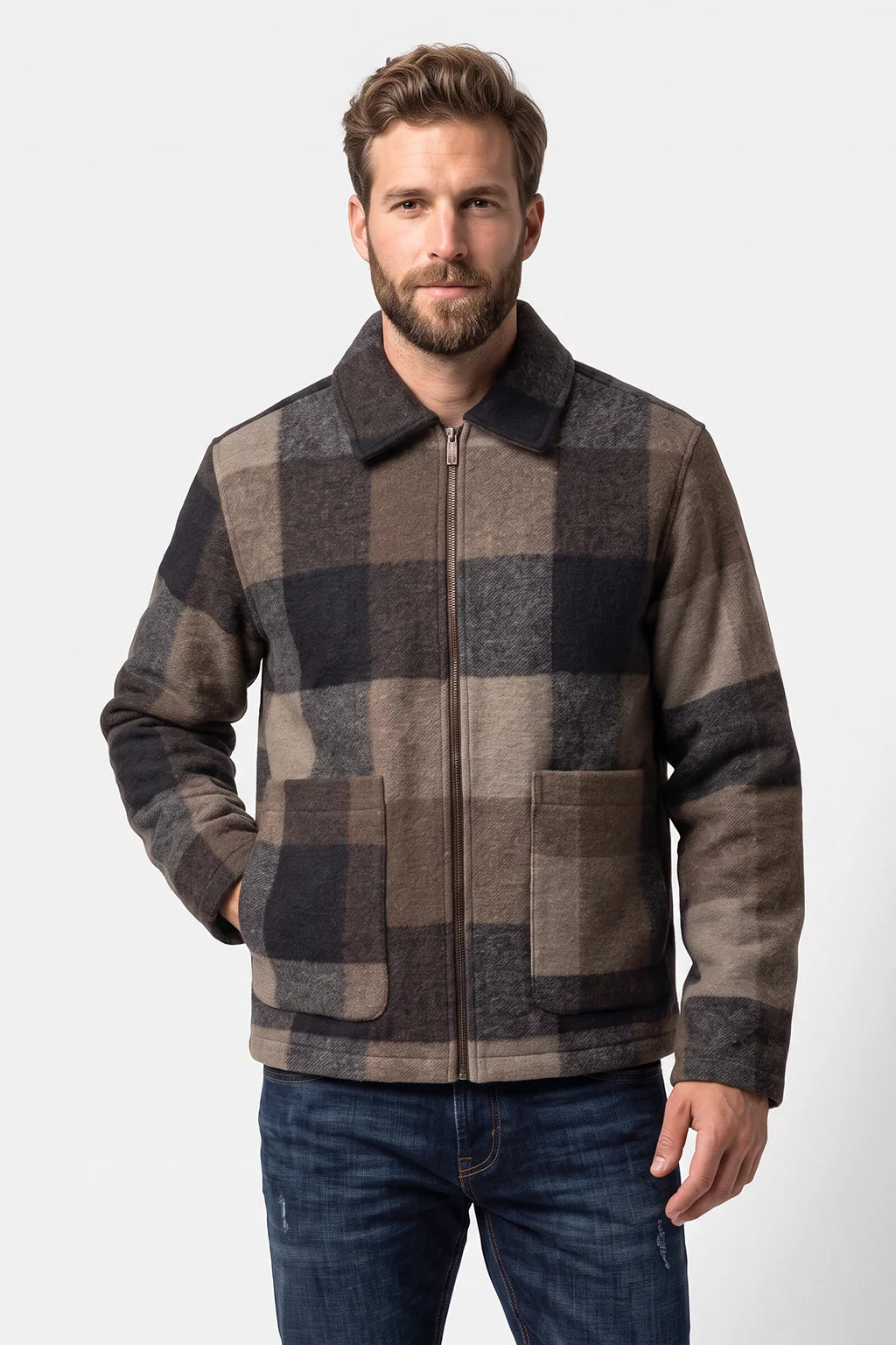 Rich Plaid Shacket 1802