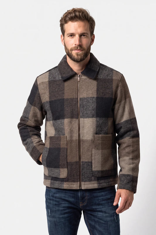 Rich Plaid Shacket 1802