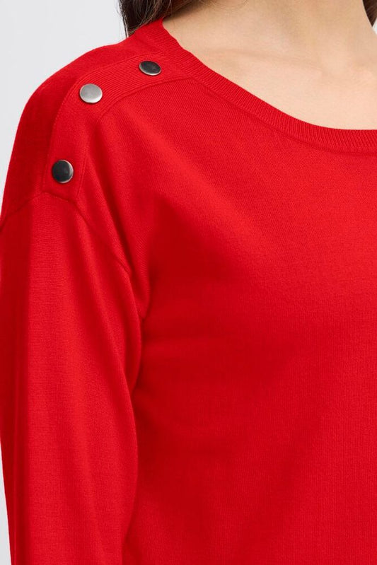 Light Knit Long Sleeve Sweater