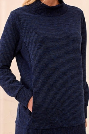 L/S Tunic Sweater With Invisible Pockets