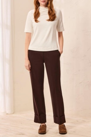 Flatten It Pull On Ankle Pant With Cuff
