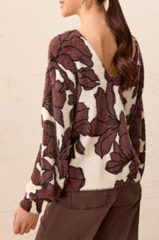 wear 2 way Front or Back Sweater