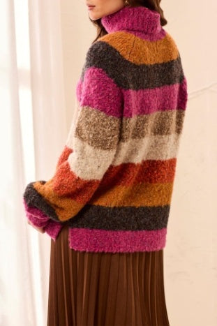 Long Sleeve Turtle Neck Sweater