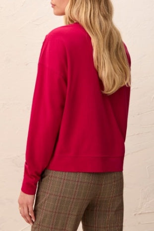 Long Sleeve Crew Neck Top