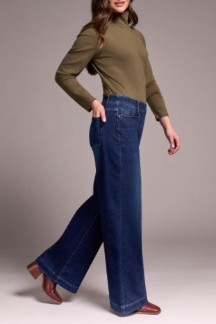 Audrey Pull On Wide Leg Jean