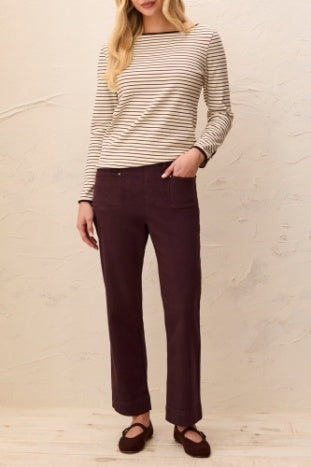 5 Pocket Pull On Ankle Pant
