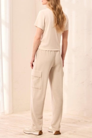 Pull On Ankle Pant With Cargo Pockets