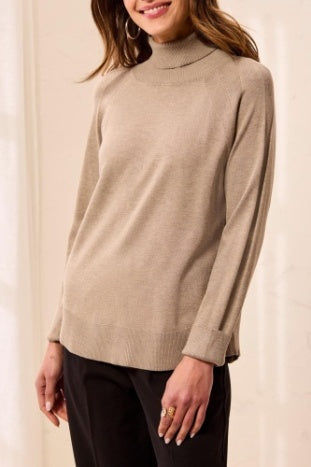 Long Sleeve Turtle Neck Sweater