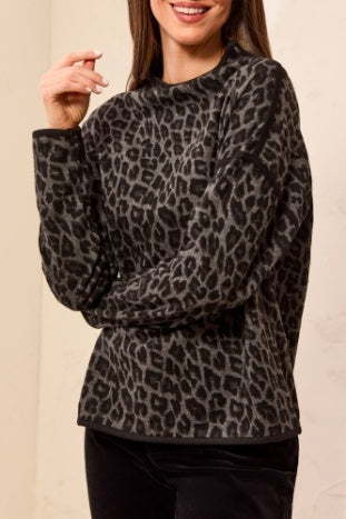 Long Sleeve Mock Neck Top