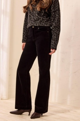 Micro Cord Fly Front 5 Pocket Pant