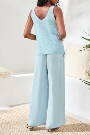 Sleeveless V-Neck Sweater