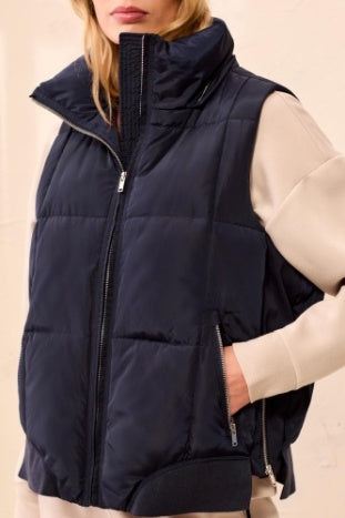 Quilted Puffer Vest
