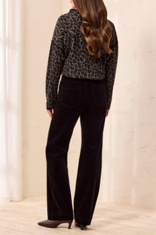 Micro Cord Fly Front 5 Pocket Pant