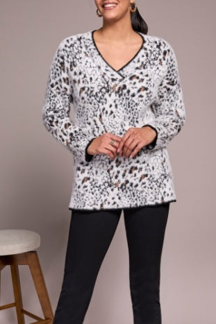Long Sleeve V Neck Sweater