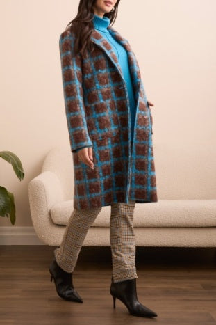 Long Sleeve Button Front Coat