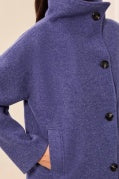 Lofty Chic Funnel Neck Jacket