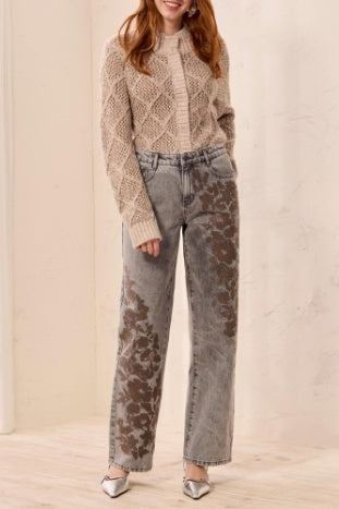 Brooke Super Embellished Straight Leg