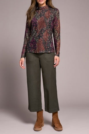 Turtle neck Lined Top